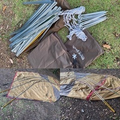 Snow peak スノーピーク アメニティドームL ファミリー テント 中古品 インナーマット グランドシート付き