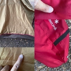 Snow peak スノーピーク アメニティドームL ファミリー テント 中古品 インナーマット グランドシート付き