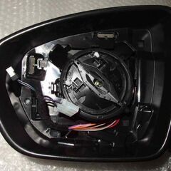 プジョー5008（T87）純正ドアミラー左側のみ カバー無し/ミラー無し　9+8+4配線　04-15163/カメラ付き