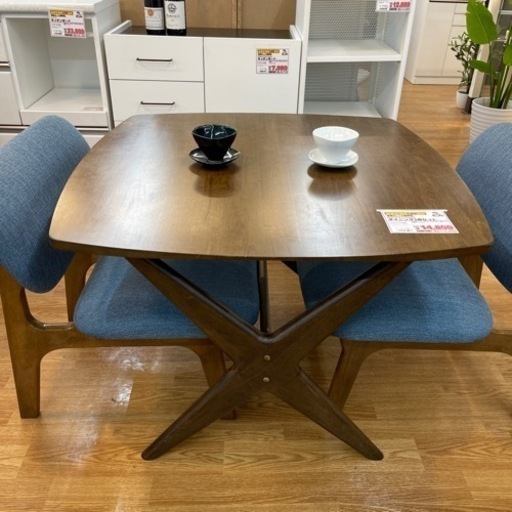 ニトリ ダイニング3点セット 【店頭取引限定】【中古品】早い者勝ち  