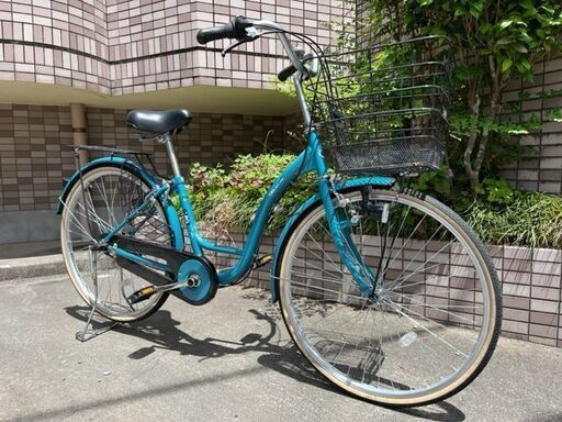【メンテナンス済み】☆おしゃれなブルー　カーグリラックス BAA-O 26インチ 内装3段 　☆