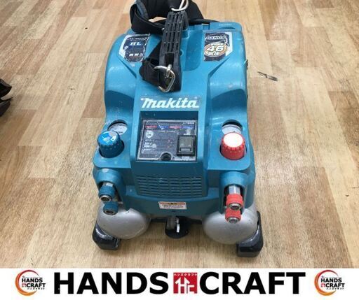マキタ　AC461XS　コンプレッサ　中古品　タンク容量8ℓ　46気圧　高耐久　【ハンズクラフト宜野湾店】