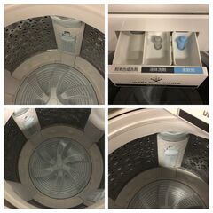 TOSHIBA 東芝 ZABOON 全自動洗濯機 AW-10SD8 2019年製 10kg ウルトラ