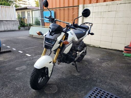 ホンダ　グロム125　JC61　後期型　白色