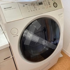 【受付締切】SHARPドラム式洗濯機　ES-V540-NR 20...
