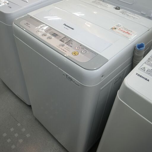 パナソニック 5.0kg 洗濯機 NA-F50B10 2017年製 モノ市場半田店 158