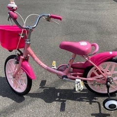 子供用自転車　16インチ　補助輪付き　リサイクルショップ宮崎屋　...