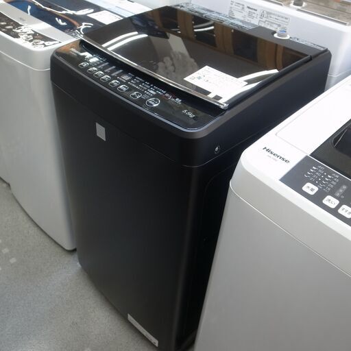 ハイセンス 5.5kg 洗濯機 HW-G55E5KK 2017年製 モノ市場半田店 158