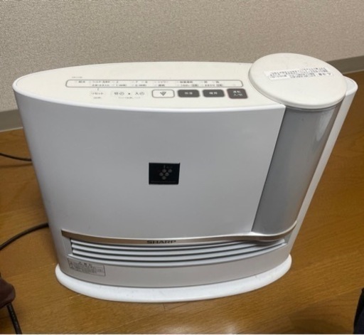 【期間限定値下げ】【SHARP】加湿 セラミックファンヒーター HX-L120-W