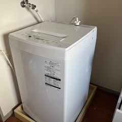 洗濯機　TOSHIBA 東芝　4.5キロ　