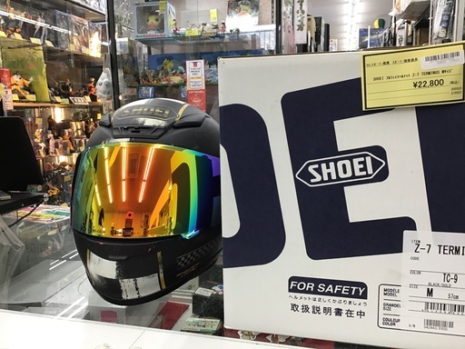 SHOEI フルフェイスヘルメット Z-7 TERMINUS Mサイズ