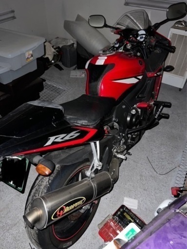 YZF-R6 逆車 スタントバー着き 大型バイク