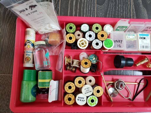 フライフィッシング タイイング マテリアル他 ミッジ フライマテリアル