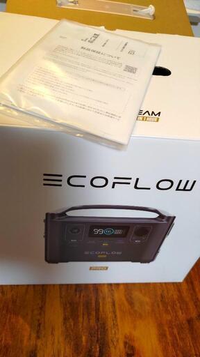 6月末迄大幅値下げ!! ポータブル電源  Ecoflow RIVER Pro