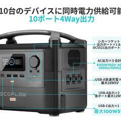6月末迄大幅値下げ!! ポータブル電源 Ecoflow RIVER Pro
