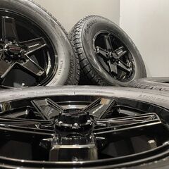 走行短め【YOKOHAMA G075 265/70R17】スタッドレス【Weds KEELER 