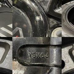 BS BLIZZAK DM-V2 195/80R15】スタッドレス【Weds KEELER タクティクス