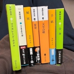 東野圭吾など小説9冊セット