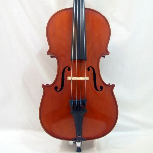 メンテ済み 鈴木バイオリン 希少 分数 1/10 チェロ 虎杢 2006年 CELLO No73 Grazioso 弓 ケース 幼児サイズ 美品セット  管理（カ）T0204