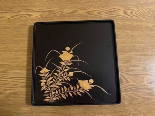 漆器角盆9枚セット バラ売り可業務用