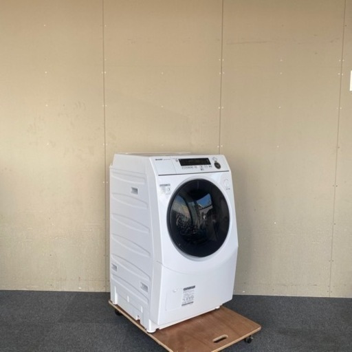 保証1年　2022年製　SHARP ドラム式洗濯機　分解洗浄　送料取り付け無料