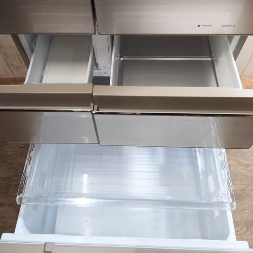 7/8 終 2018年製 Panasonic ノンフロン冷凍冷蔵庫 450L NR-SPF453X-N