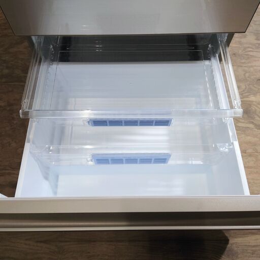 7/8 終 2018年製 Panasonic ノンフロン冷凍冷蔵庫 450L NR-SPF453X-N