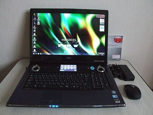 高速SSD480GB搭載　大画面18.4型フルHD Core i5 8GB　富士通 FMV-BIBLO NW/G90T　ノートパソコン　 (a294)