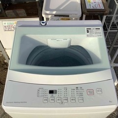 【リサイクルサービス八光】2019年製　ニトリ　6kg全自動洗濯機(NTR60 ホワイト)