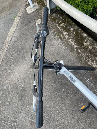 自転車　No.845　クロスバイク　ホワイト　ZESTAG　6段切替　【リサイクルショップどりーむ鹿大前店】