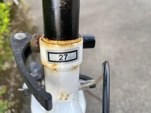 自転車　No.845　クロスバイク　ホワイト　ZESTAG　6段切替　【リサイクルショップどりーむ鹿大前店】