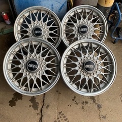 BBSニッサン純正15インチホイール　値下げ30000→25000 BBSニッサン純正15インチホイール 値下げ30000→25000