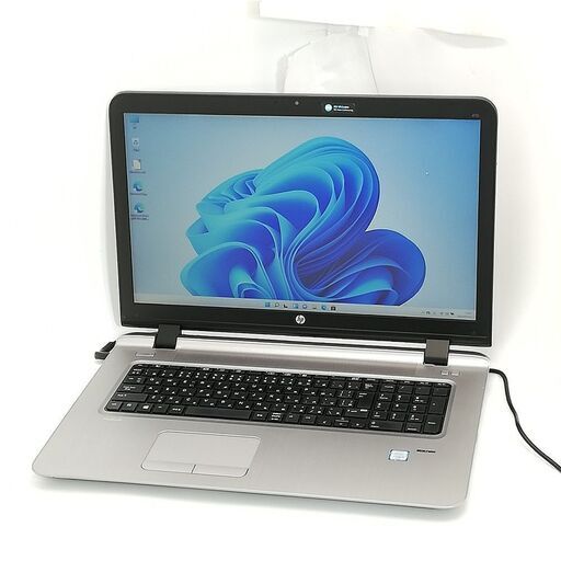 送料無料 高速SSD 17.3型 ノートパソコン HP 470 G3 中古良品 第6世代 Core i5 8GB DVDマルチ 無線 Bluetooth Webカメラ Windows11 Office