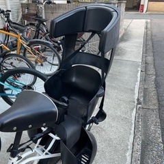 ママチャリ前後チャイルドシート