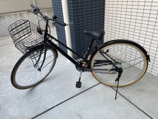 自転車 美品 27インチ5段階ギア付き - その他