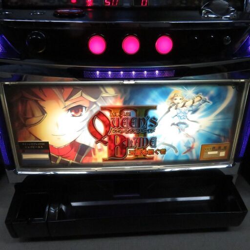 JPS パチスロ クイーンズブレイド2 玉座を継ぐ者 中古パチスロ