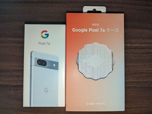 【未使用品】Google Pixel7a Sea ケース付き［取引中］