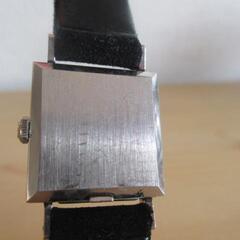 オメガ★レディース 腕時計 手巻き pt950 レザーベルト★OMEGA