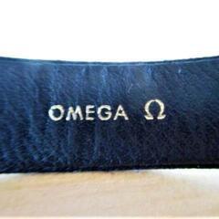オメガ★レディース 腕時計 手巻き pt950 レザーベルト★OMEGA