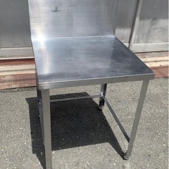 業務用 コンロ台 作業台 調理台 650×650×740+300 厨房機材 飲食店 キッチン 用品 店舗 居酒屋 飲食店 ガス台 バックガード付き 大阪発