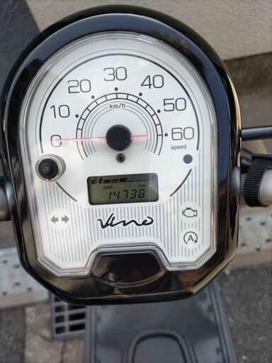 渋極燻黒】ヤマハ vino(AY02)4ST-FI車 現行モデル 長期自賠付 人気