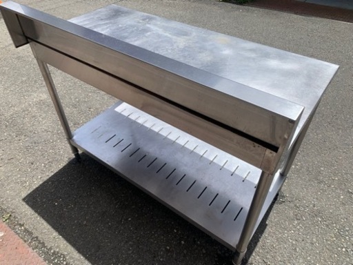 tanico 業務用 コンロ台 作業台 調理台 1200×600×815+150 バックガード