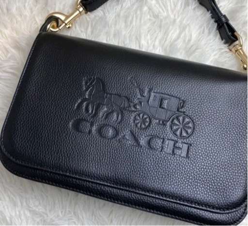 【新品・未使用】COACH レザーショルダーバッグ
