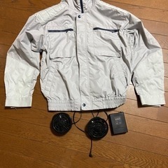 空調服　ファン　バッテリー　3点セット　サイズL