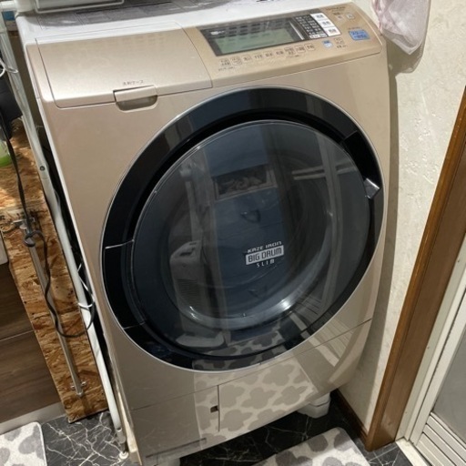 ドラム式洗濯機　HITACHI BD-S7500L(N)