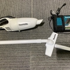 makita 充電式　クリーナー　掃除機　コードレス
