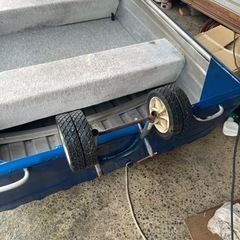 サルベージ12v アルミボート