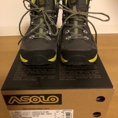 asolo 登山靴　mont-bellで購入