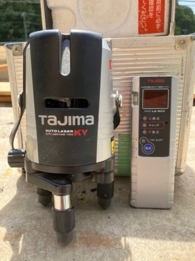 タジマ　レーザー水平機　受光器付き　ジャンク