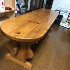 木製テーブル　椅子　セット　カントリー家具